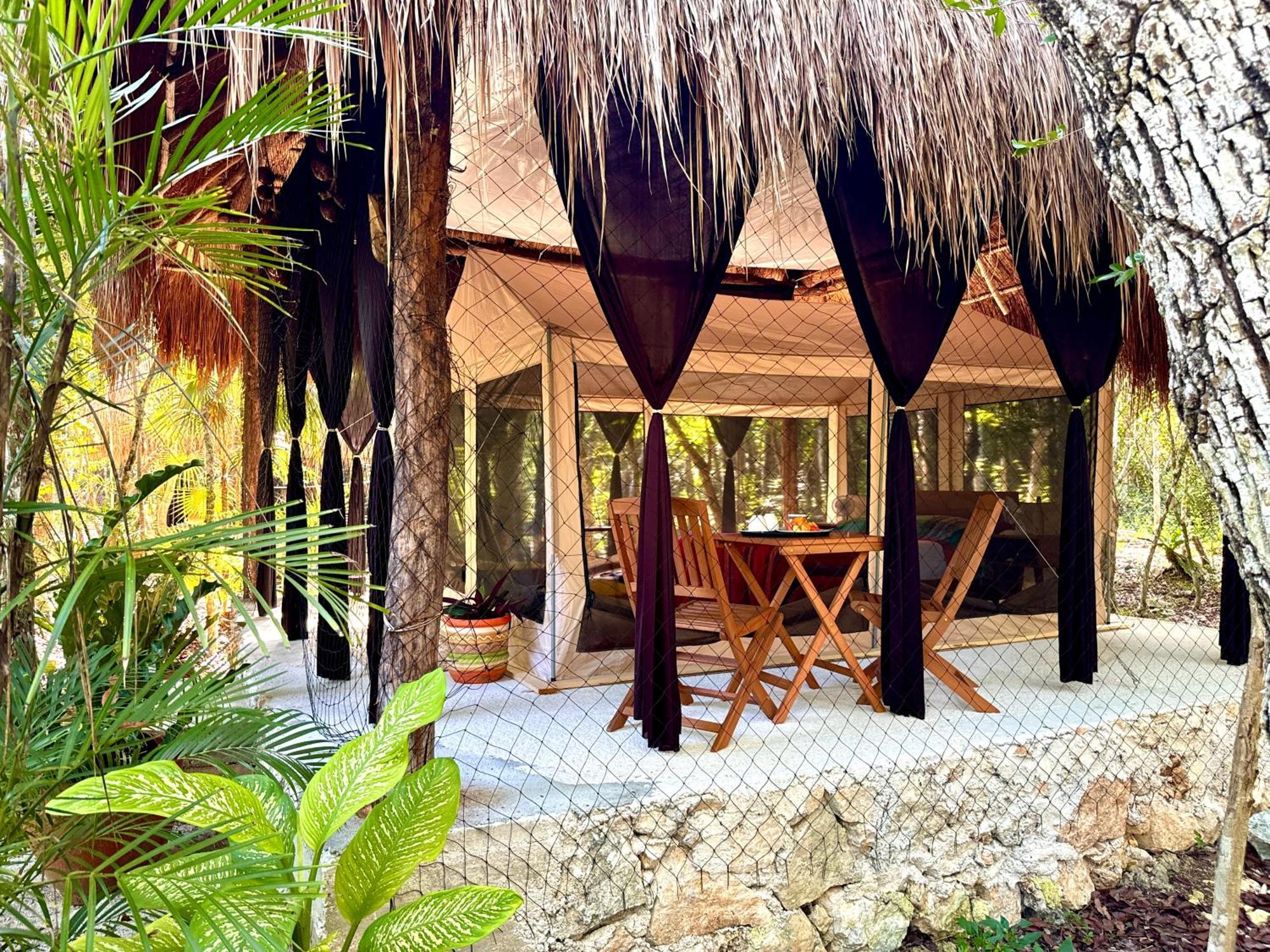 Glamping Bunga Lotus Hotel Tulum Exterior photo