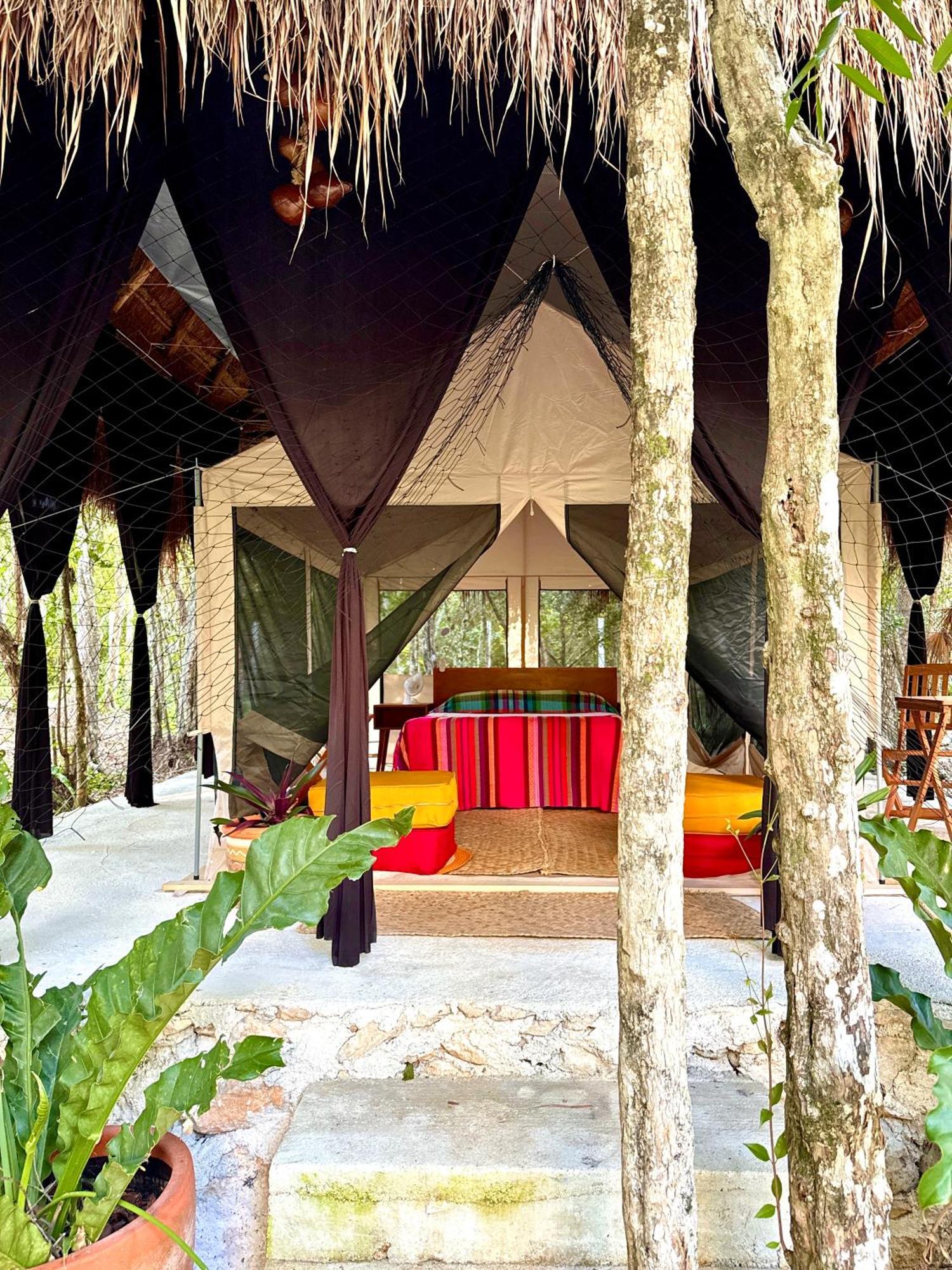 Glamping Bunga Lotus Hotel Tulum Exterior photo