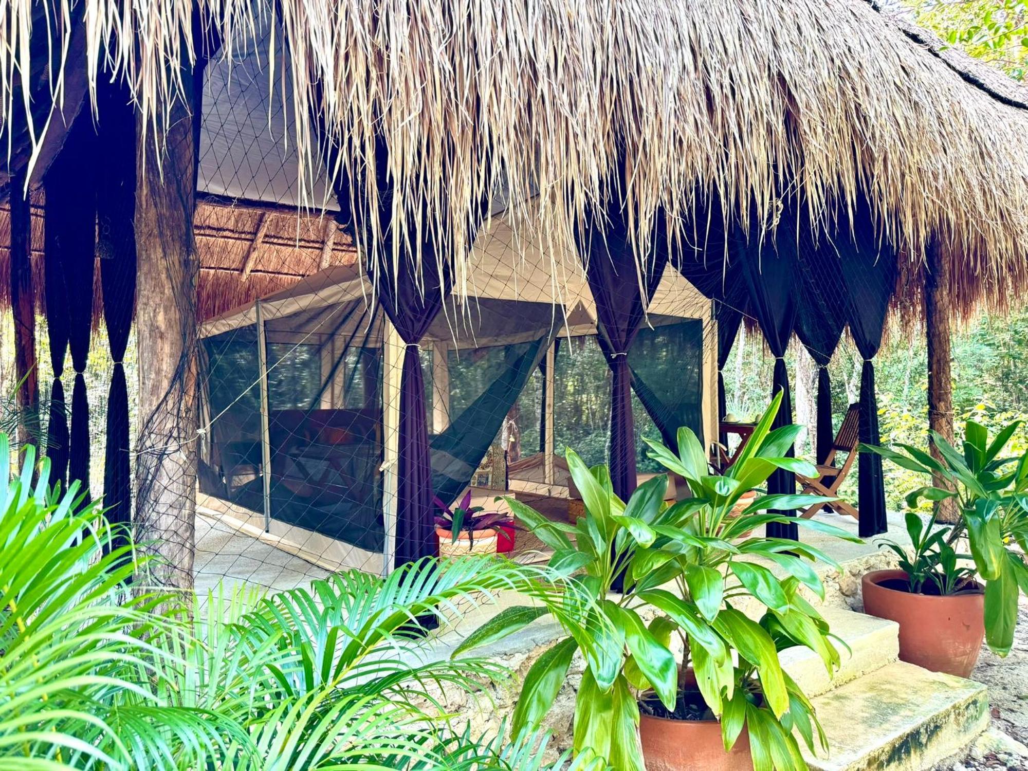 Glamping Bunga Lotus Hotel Tulum Exterior photo