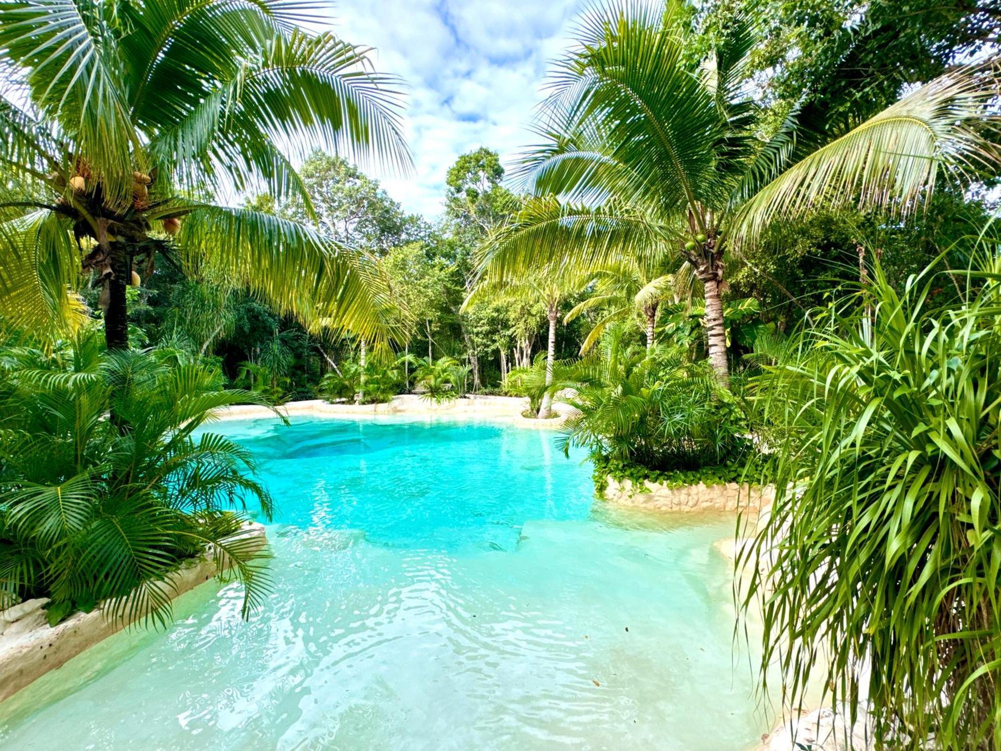 Glamping Bunga Lotus Hotel Tulum Exterior photo