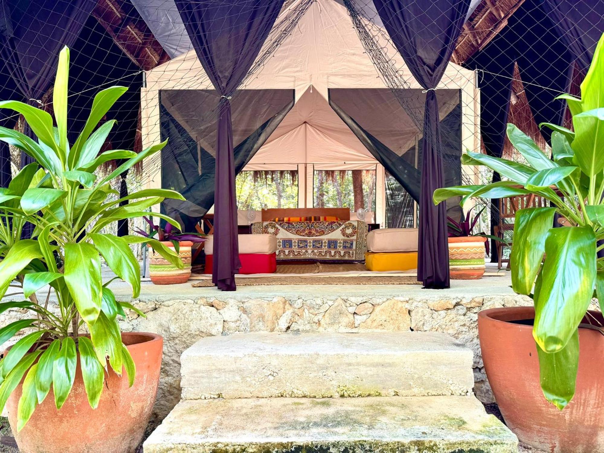 Glamping Bunga Lotus Hotel Tulum Exterior photo
