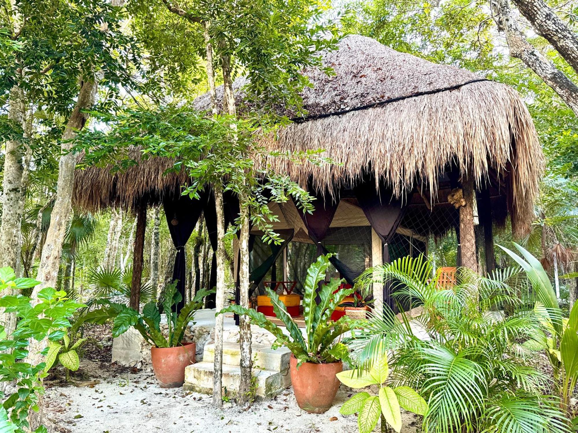 Glamping Bunga Lotus Hotel Tulum Exterior photo